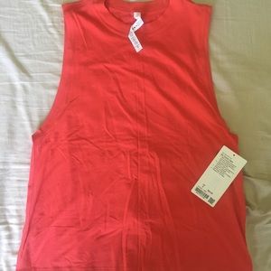 Lululemon All Yours Tank Carnation Red Size 6